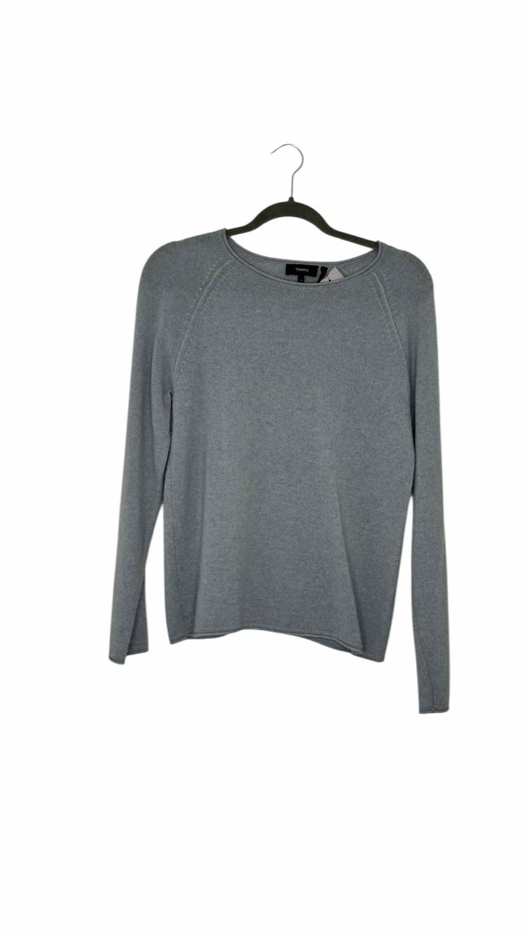 Theory Size Large Lt. Blue Pre-Owned Sweater- Ladies