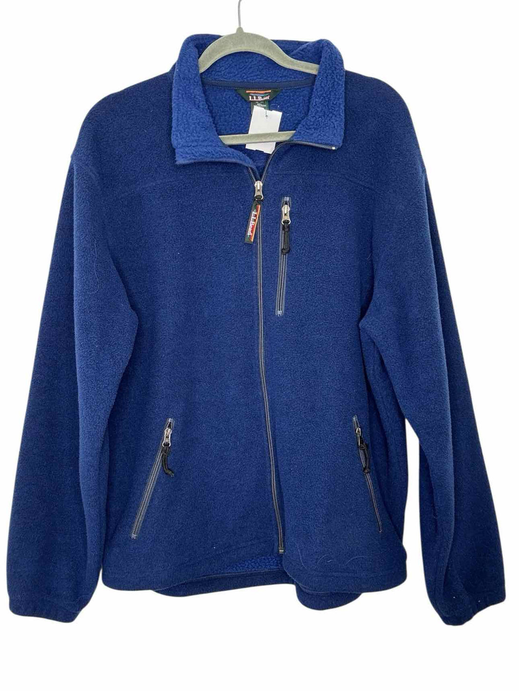 LL Bean Size L Blue Pre-Owned Fleece- Mens