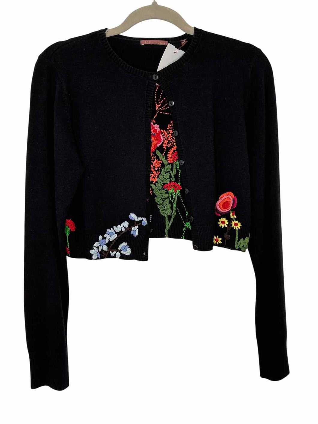 525 America Size Large Black Pre-Owned Sweater- Ladies