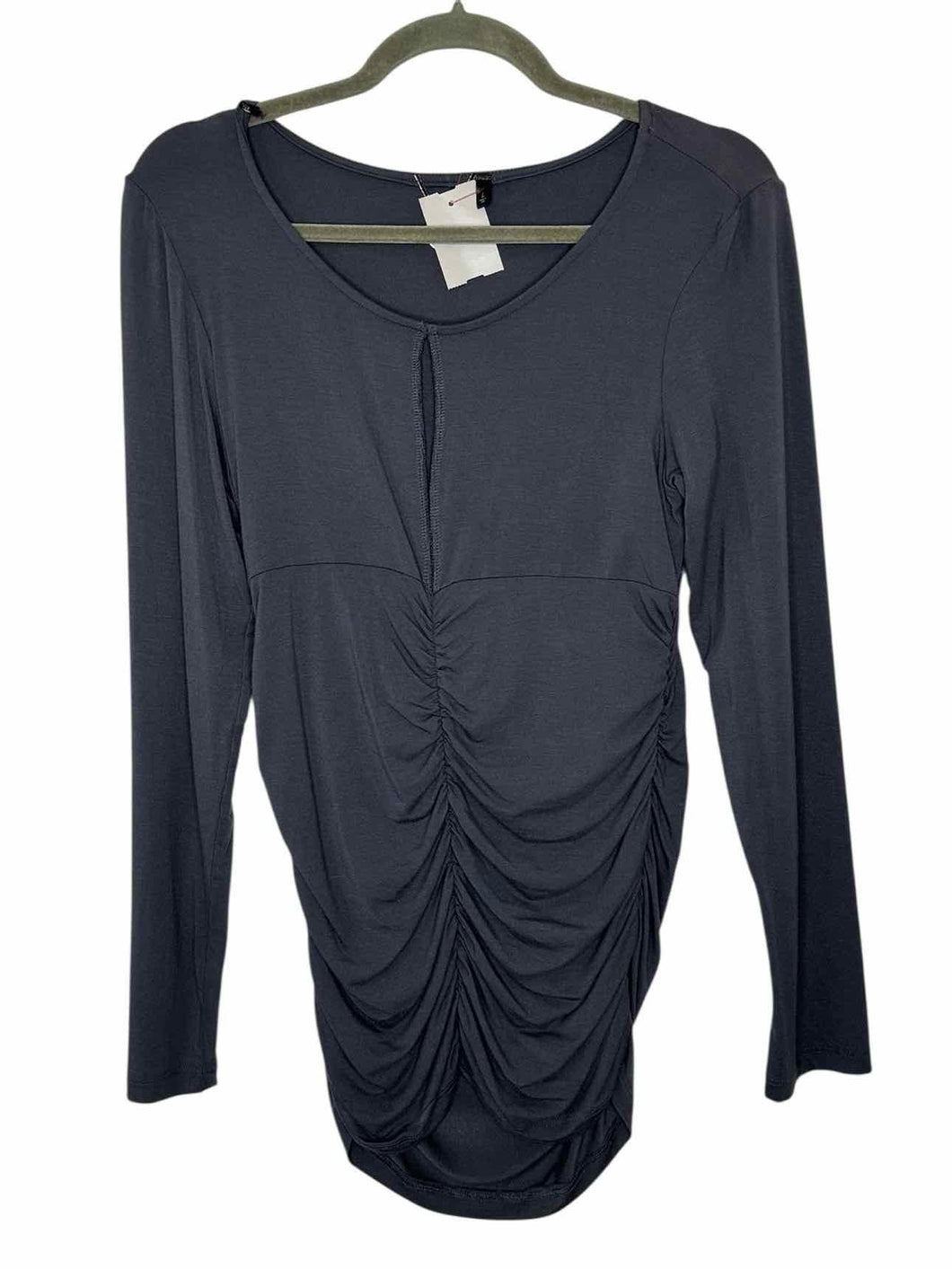 Size Large Grey Pre-Owned Top- Ladies