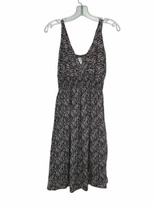 Avatar Size Small Black Print Pre-Owned Dress- Ladies