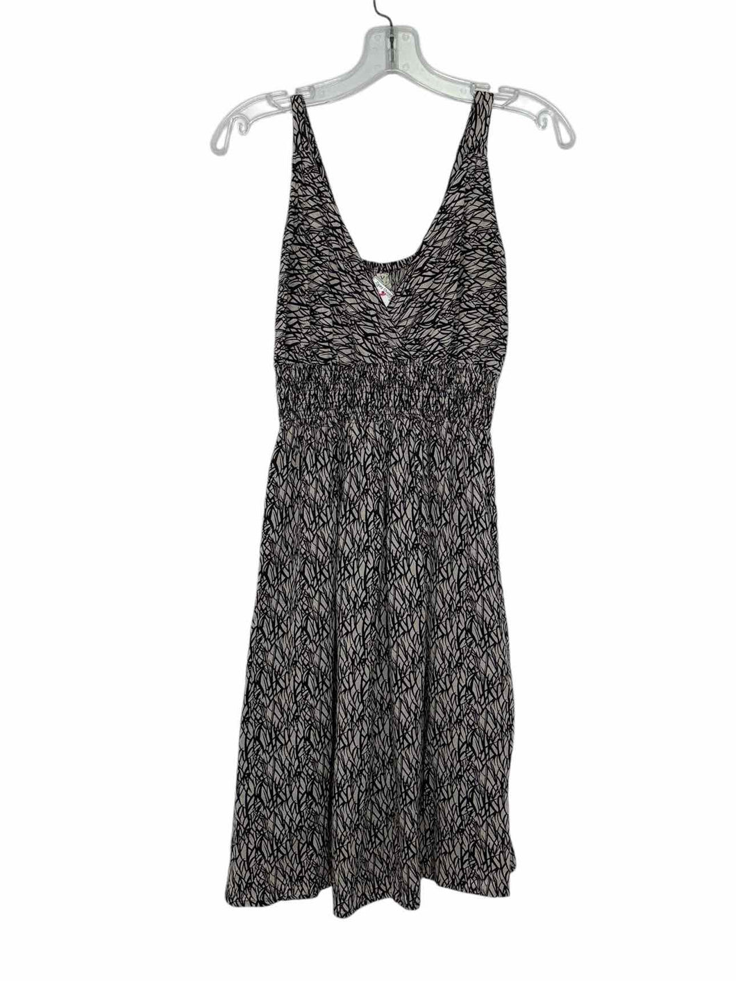 Avatar Size Small Black Print Pre-Owned Dress- Ladies