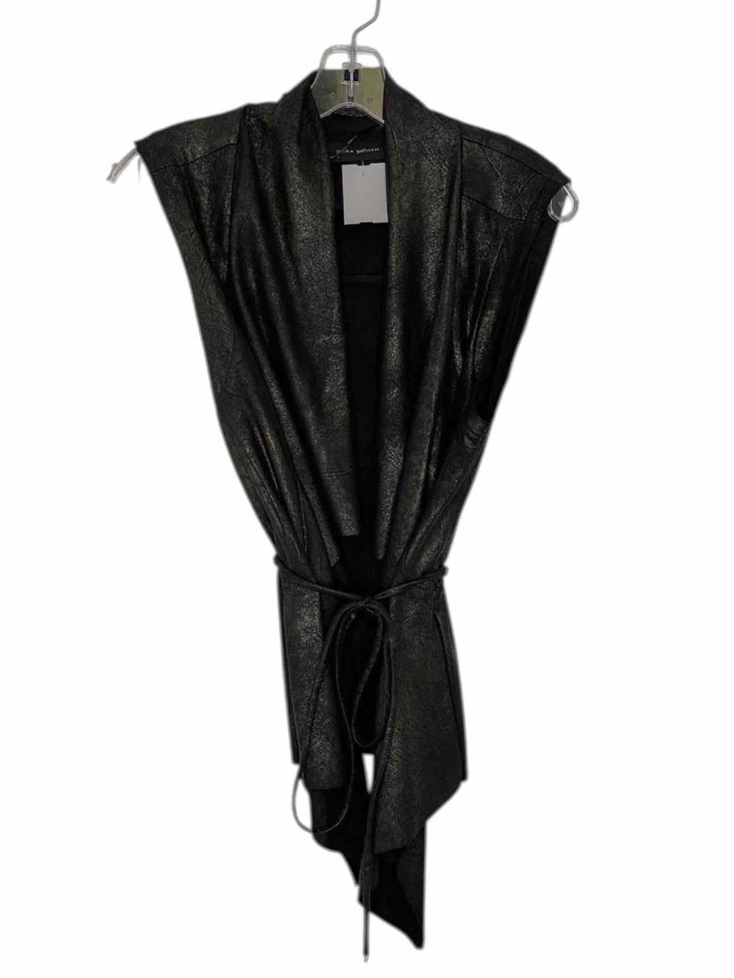 Zara Size Small Black Pre-Owned Vest- Ladies