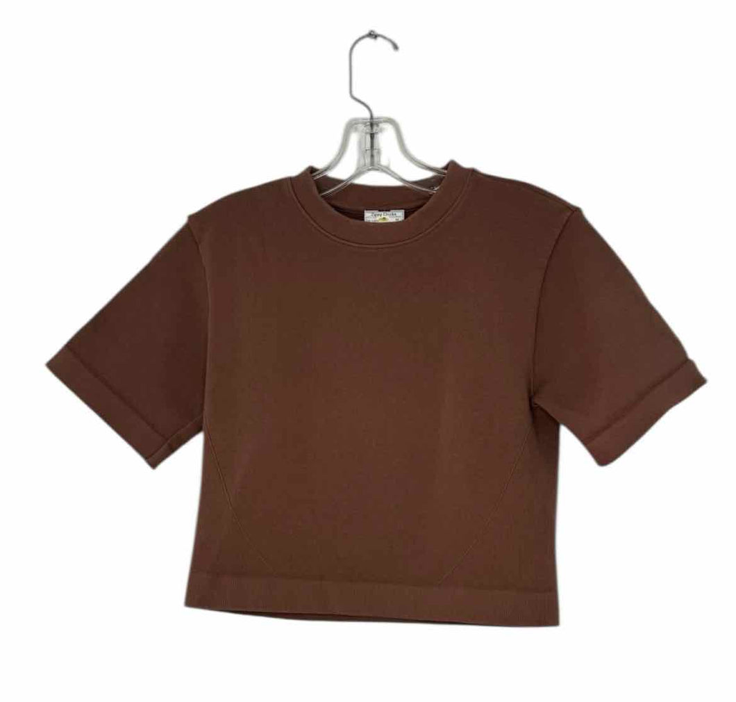 Everlane Size XS/S Mocha Pre-Owned Top- Ladies