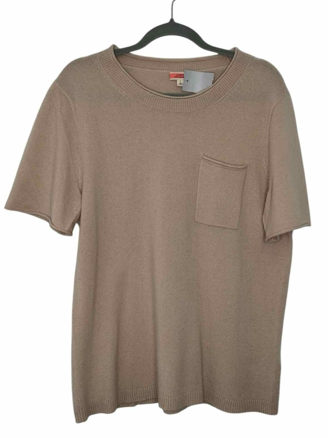 J Crew Size Large Beige Pre-Owned Sweater- Ladies