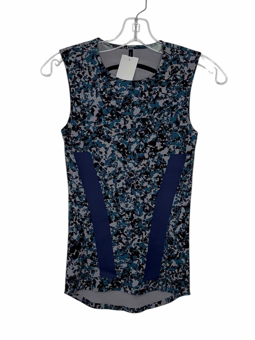 Adidas x Stella McCartney Size X- Small Blue Print Pre-Owned Activewear- Tank