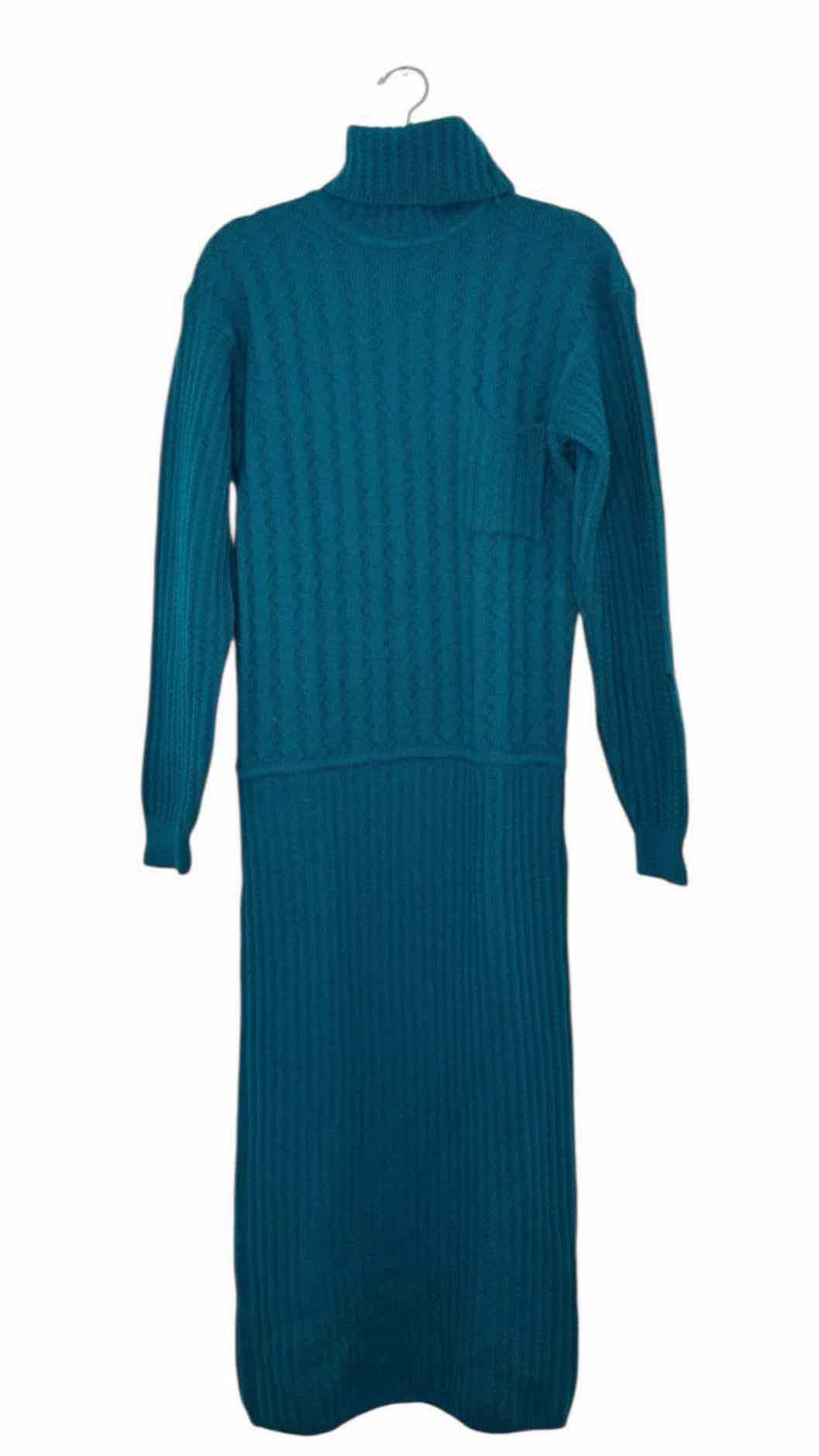 Adrienne Vittadini Size Large Emerald Pre-Owned Dress- Ladies