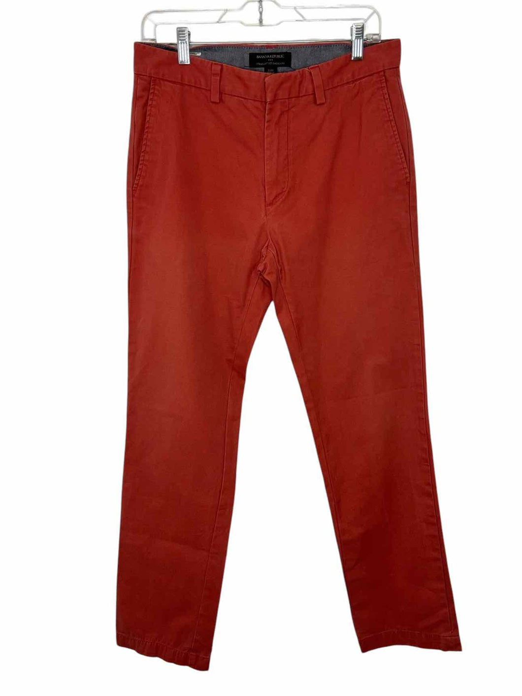 Banana Republic Size 31 X 32 Red Pre-Owned Pants- Mens