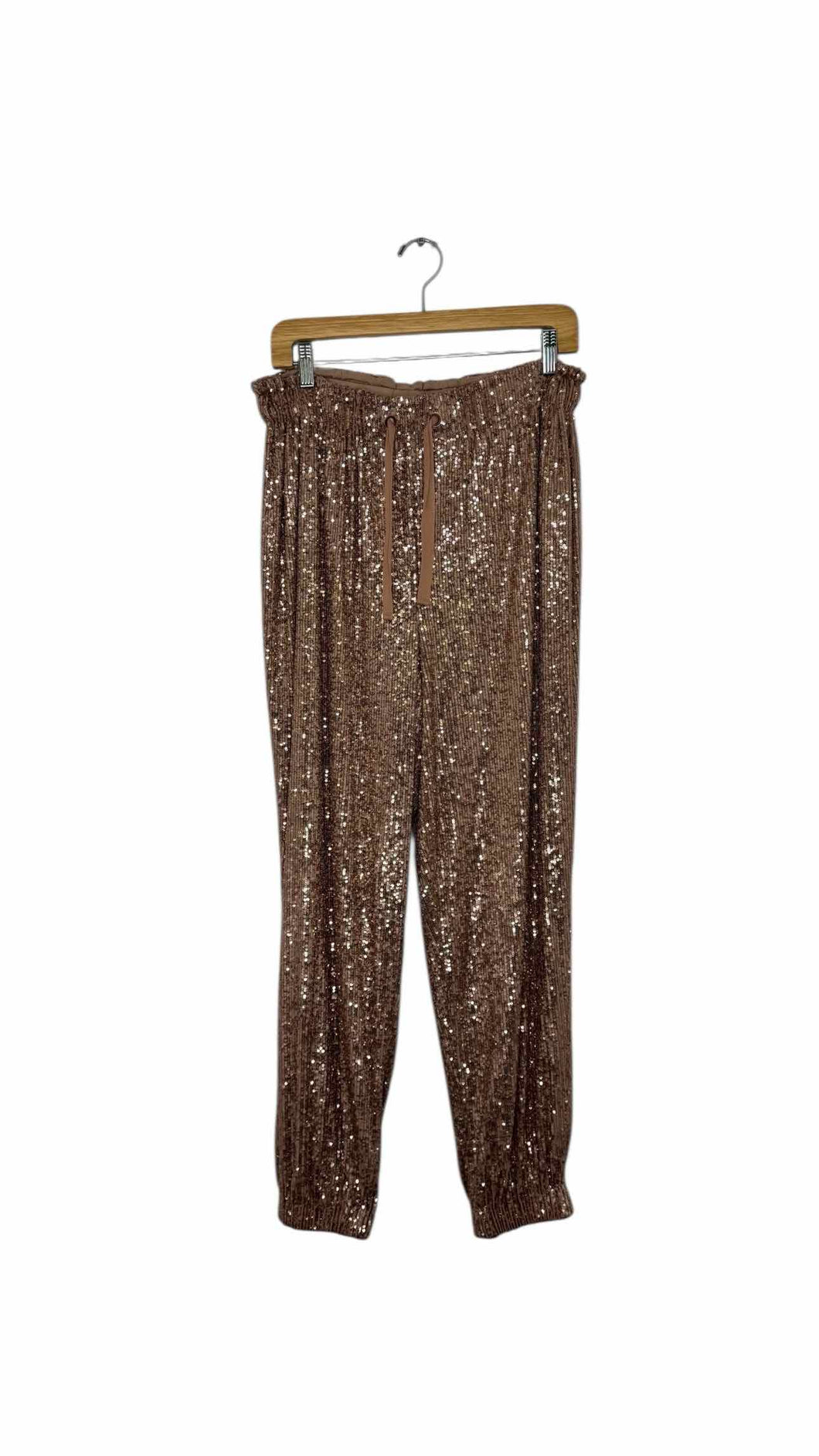 Free People Size Small Rose Gold Pre-Owned Pants- Ladies