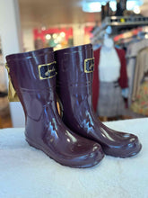 Load image into Gallery viewer, Joules Size 7 Burgundy Pre-Owned Boots- Ladies

