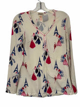 Load image into Gallery viewer, Bed Head Size Small Cream Print Pre-Owned Pajamas- Ladies
