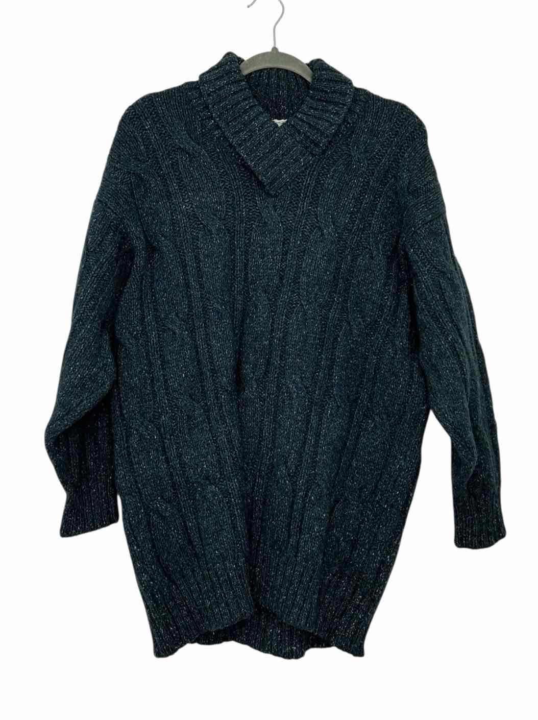 Size Medium Teal Pre-Owned Sweater- Ladies