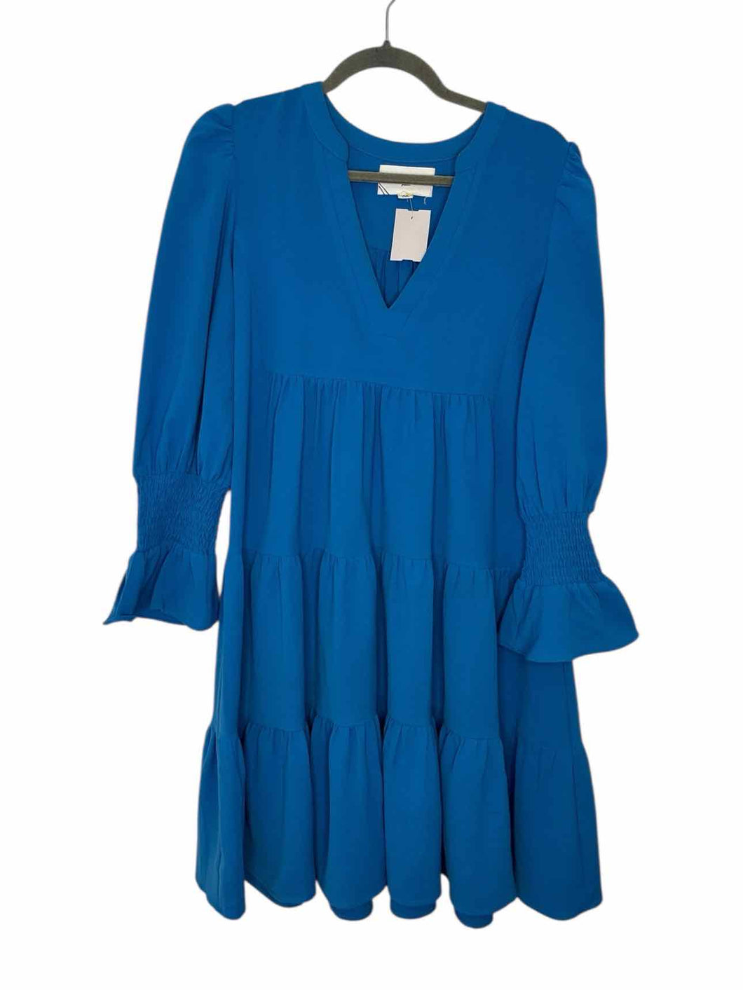 Pomander Place Size Medium Blue Pre-Owned Dress- Ladies