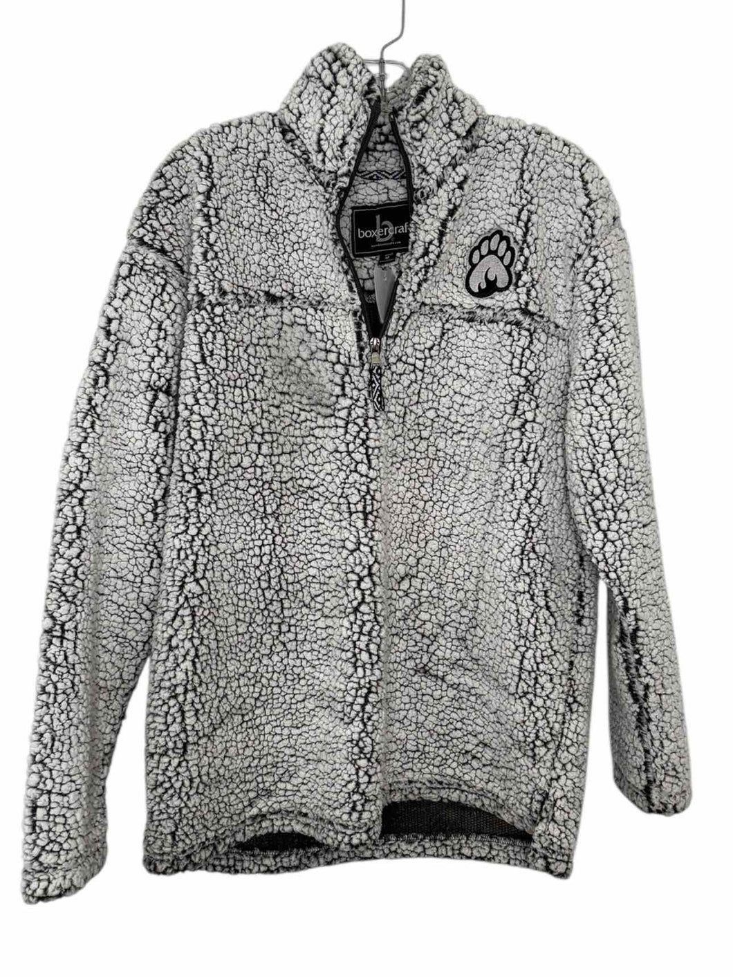 Size Medium Wht/Blk Pre-Owned Fleece- Ladies