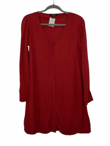 Madewell Size X- Small Terracotta Pre-Owned Dress- Ladies