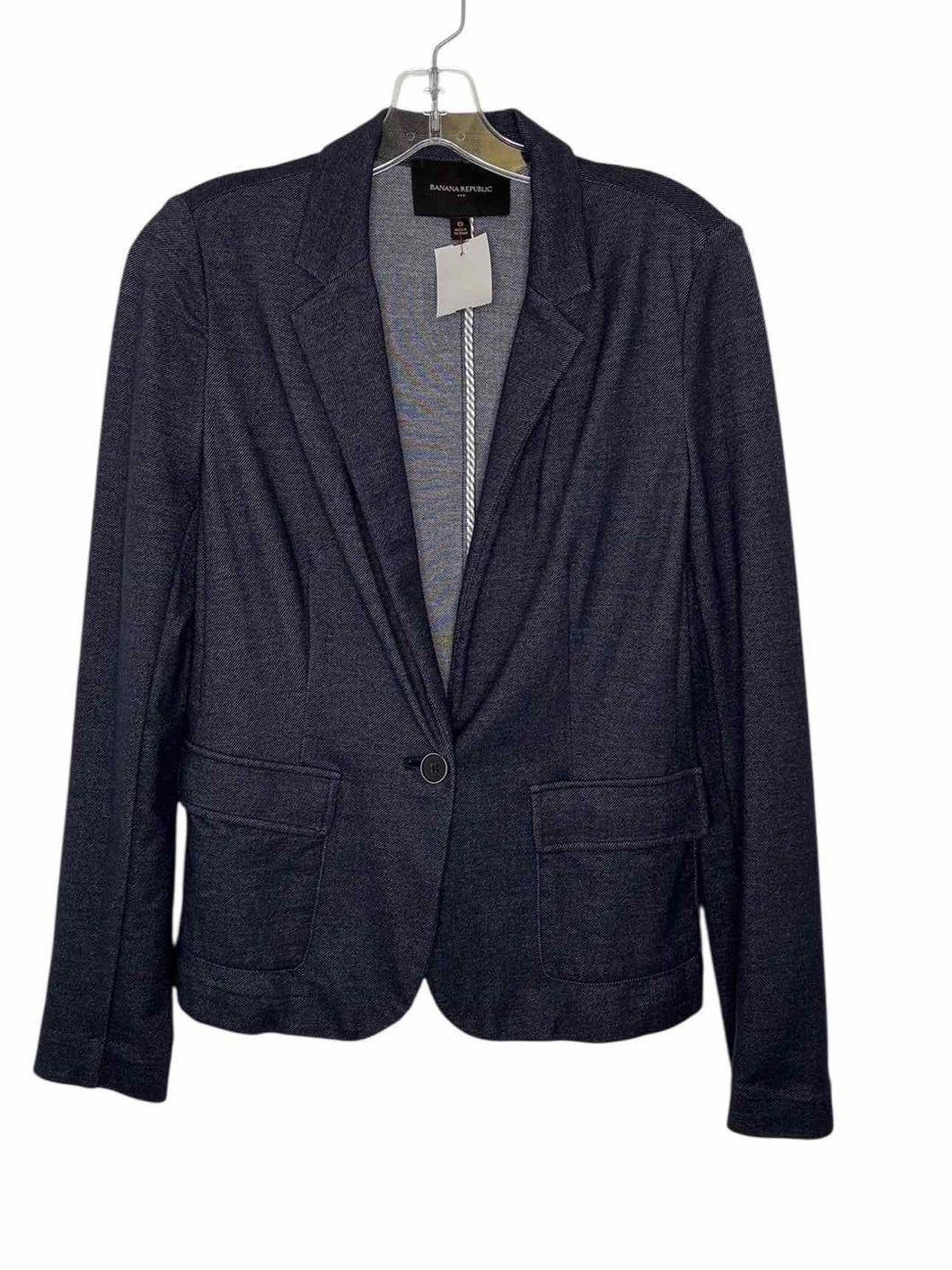 Banana Republic Size 10 Navy Pre-Owned Blazer/Indoor Jacket- Ladies
