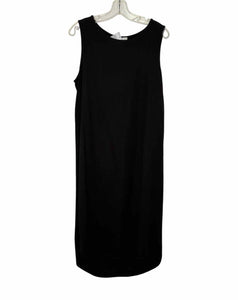 Halston Size Medium Black Pre-Owned Dress- Ladies