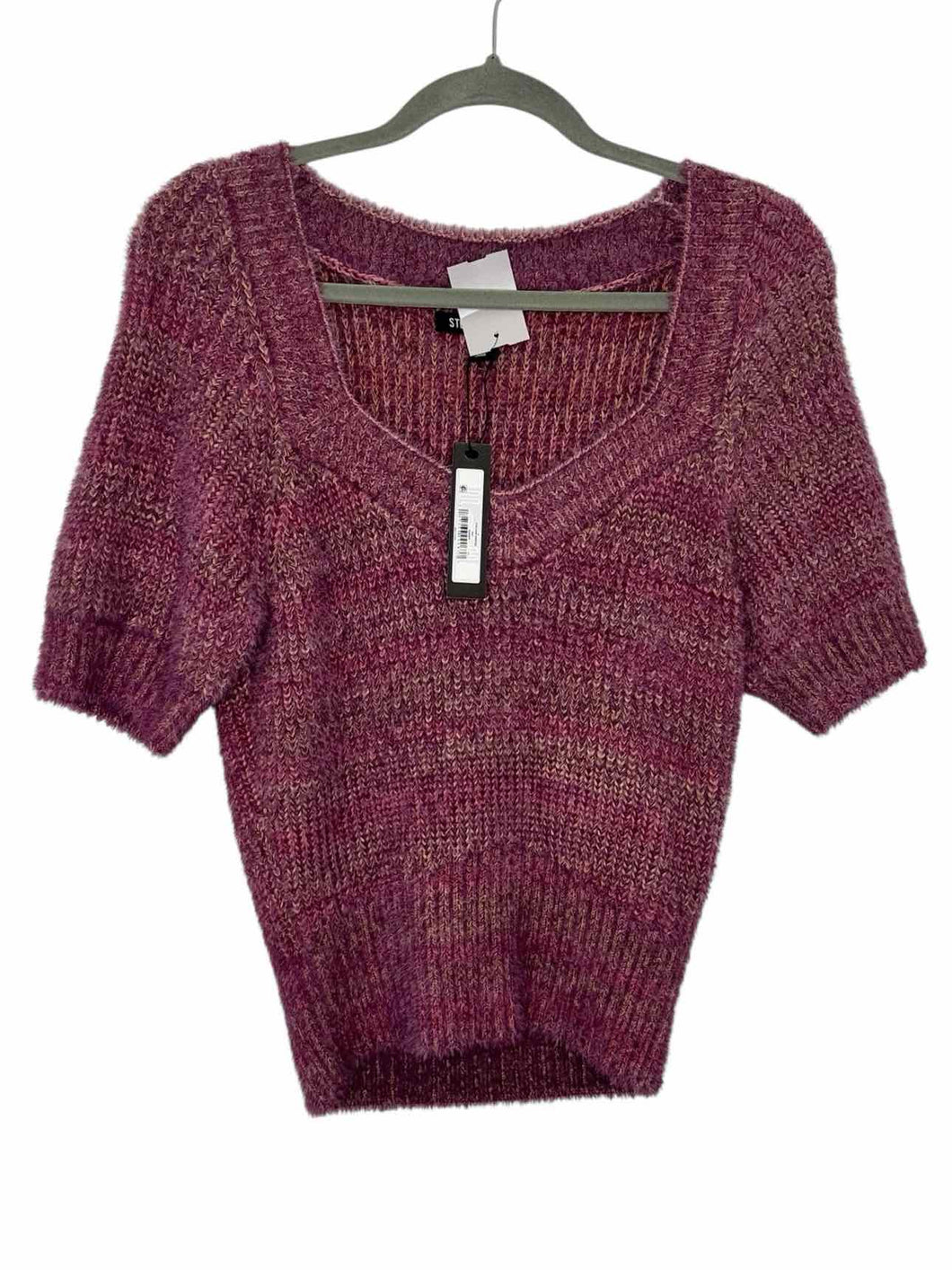 Steve Madden Size Small Purple Pre-Owned Sweater- Ladies