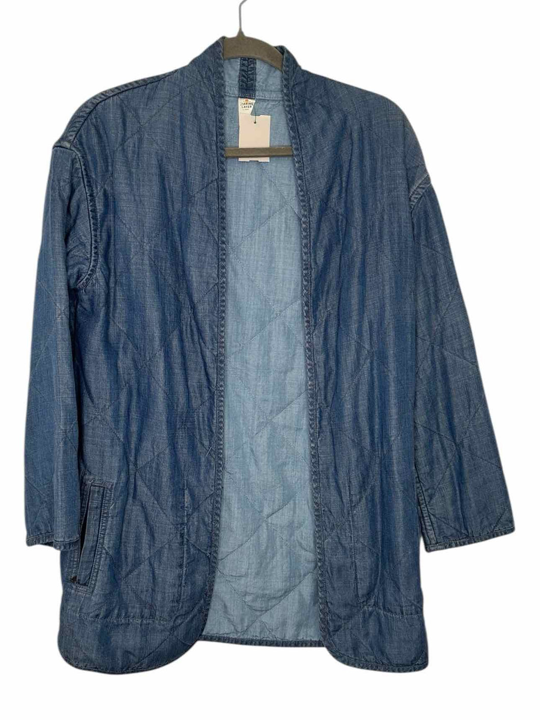 Marine Layer Size Small Denim Pre-Owned Blazer/Indoor Jacket- Ladies