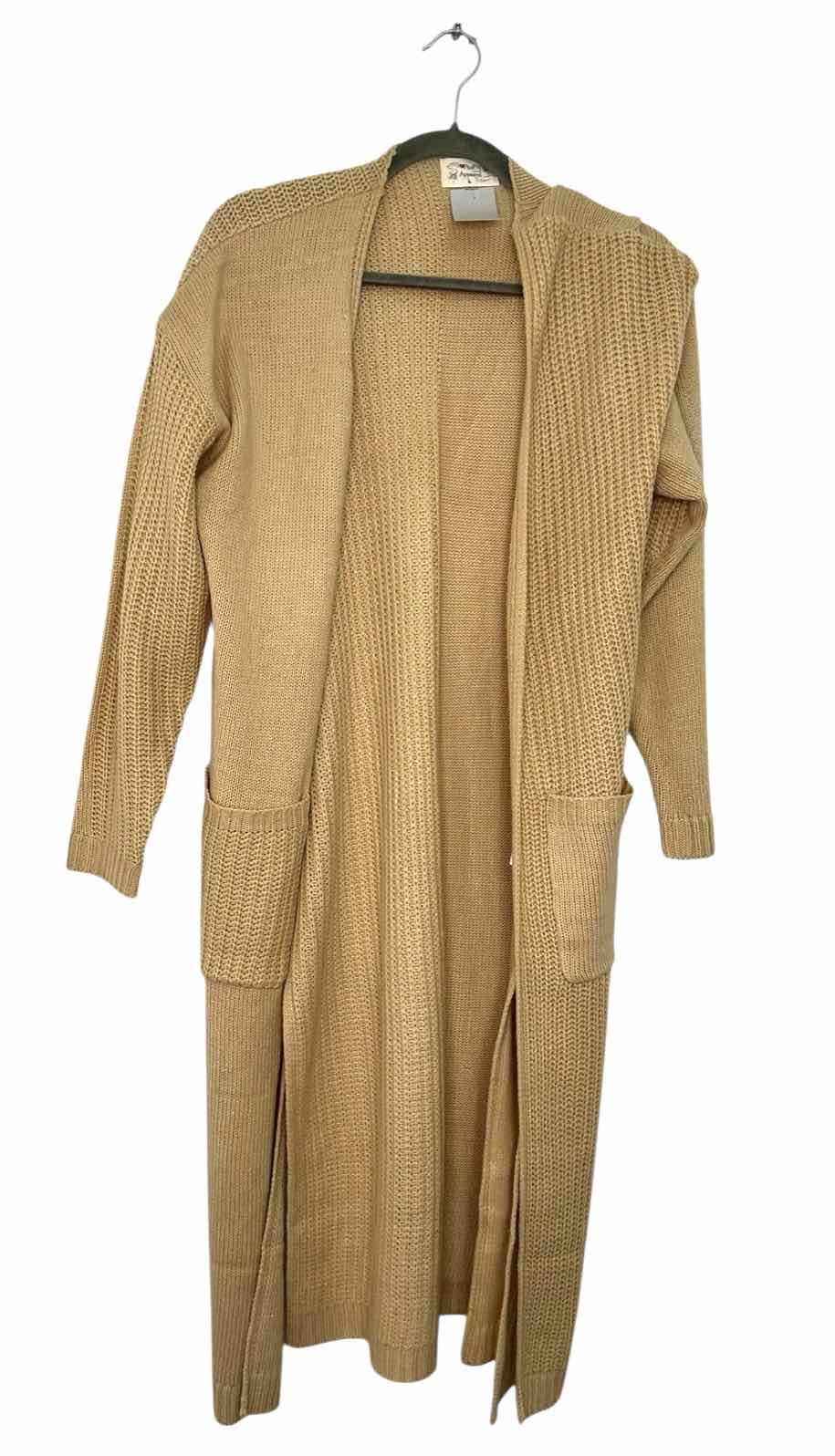 Poof Apparel Size Large Beige Pre-Owned Sweater- Ladies