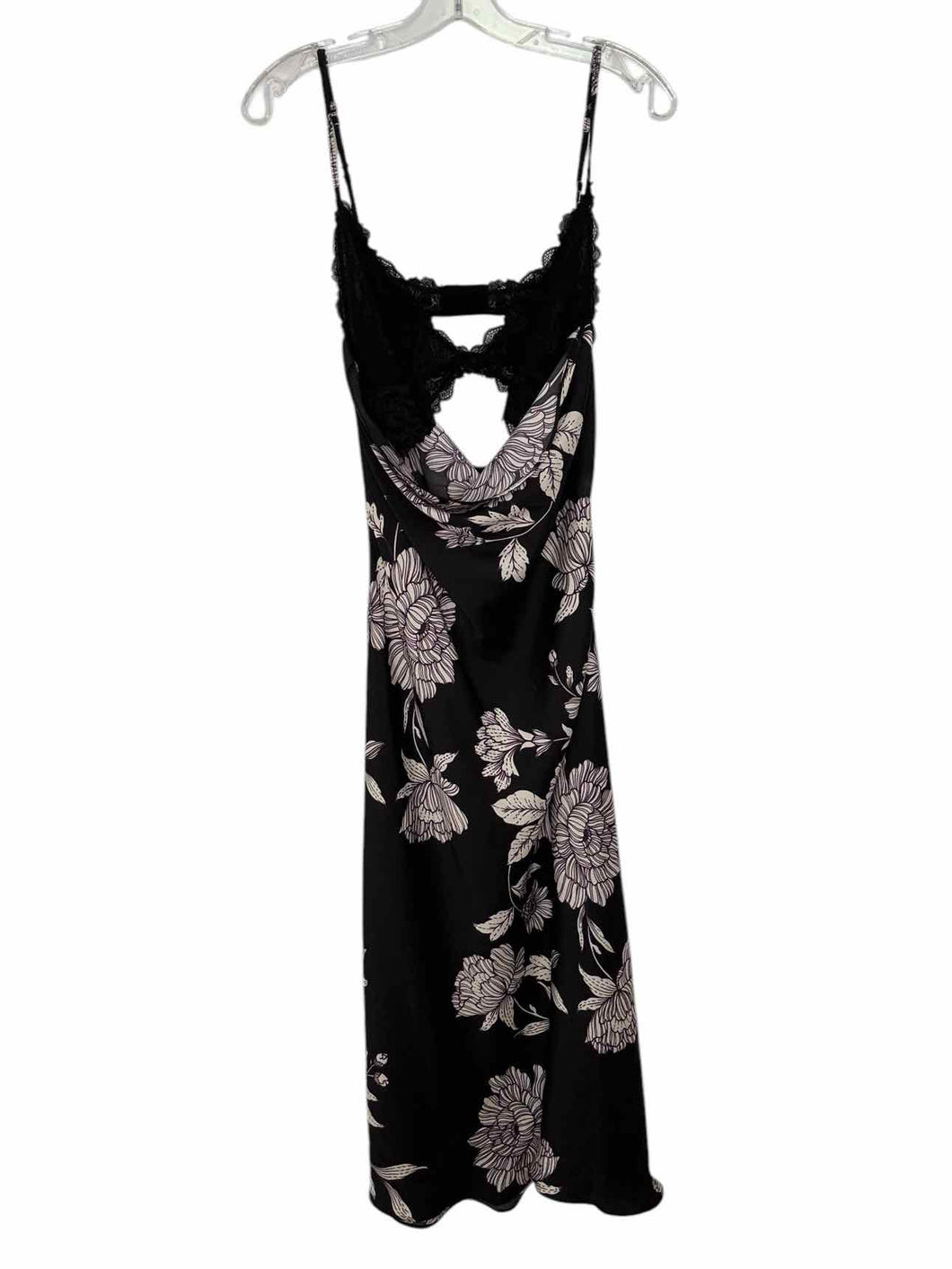 Free People Size X- Small Black Print New w/ Tags Dress- Ladies