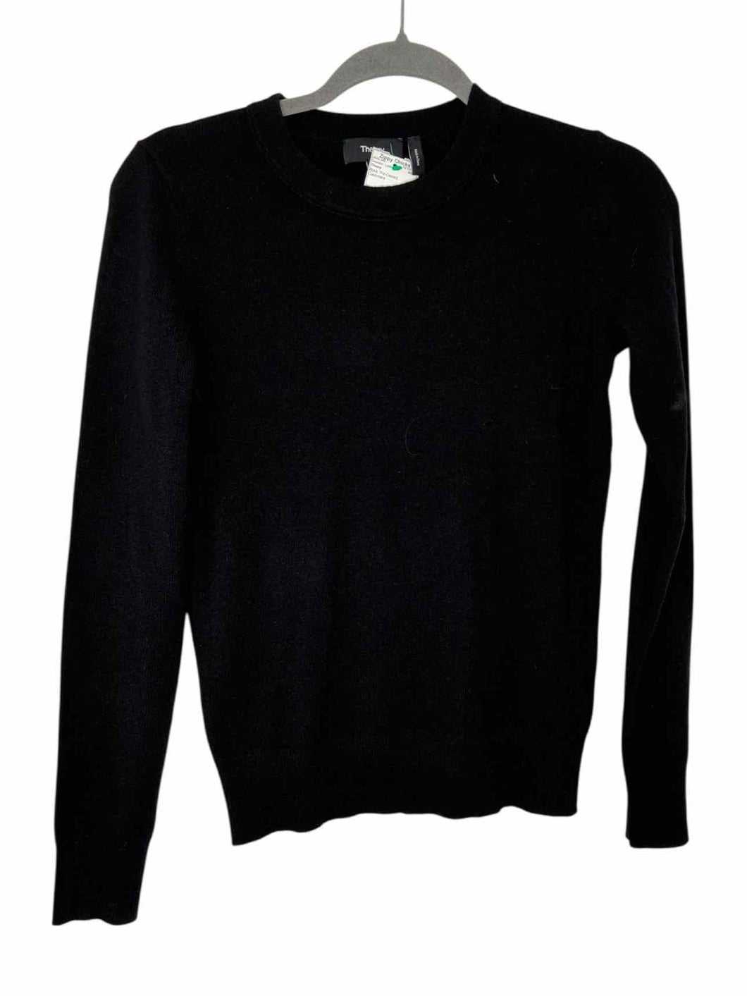 Theory Size Small Black Pre-Owned Sweater- Ladies