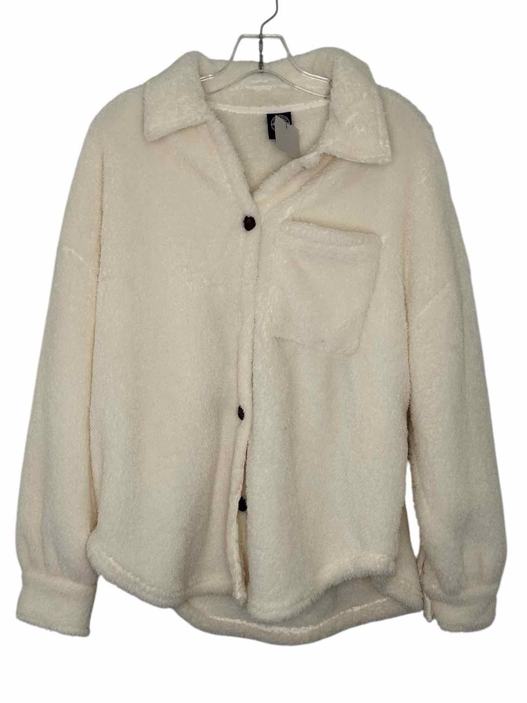 PacSun Size XS/S Cream Pre-Owned Fleece- Ladies