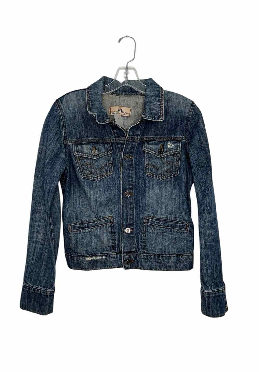 Juicy Couture Size Large Denim Pre-Owned Jacket- Ladies