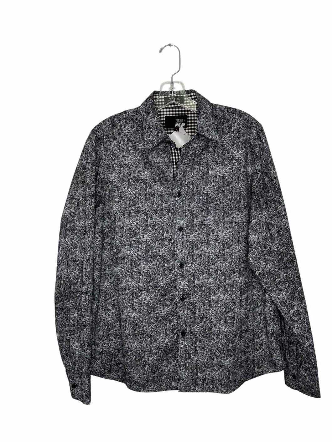 Size S Black Print Pre-Owned Shirt- Mens