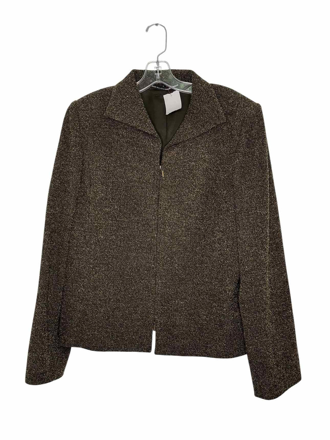 Ellen Tracy Size 16 Green Pre-Owned Blazer/Indoor Jacket- Ladies