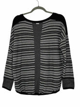 Load image into Gallery viewer, Prana Size Small Black Stripe Pre-Owned Sweater- Ladies
