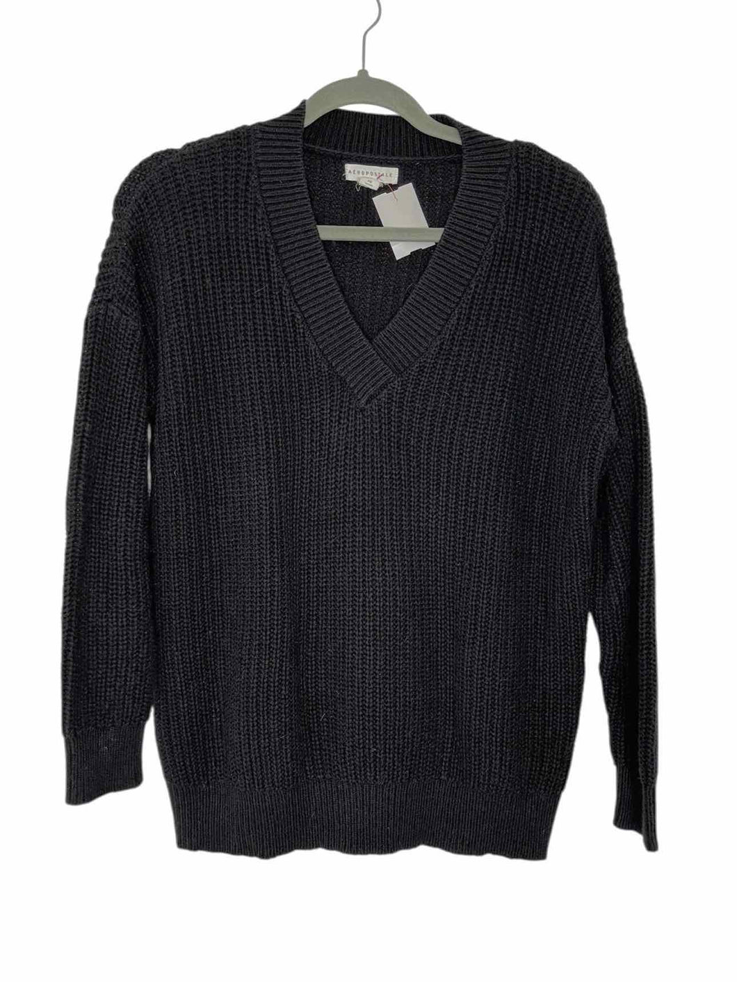 Aeropostale Size X- Small Black Pre-Owned Sweater- Ladies