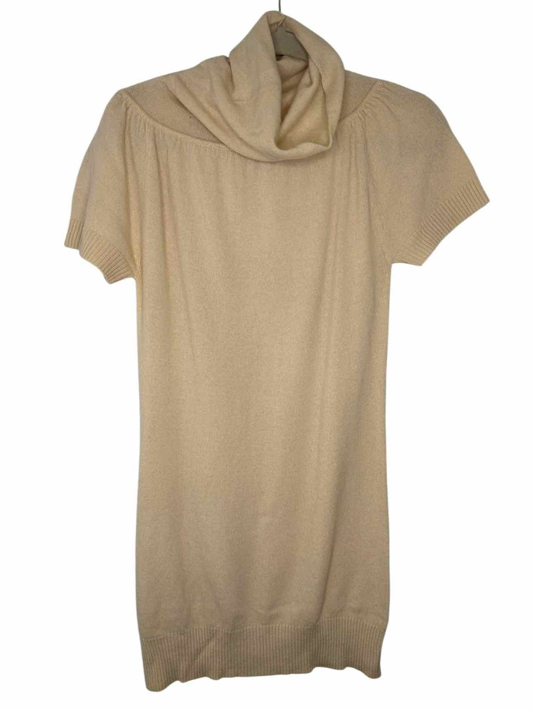 Size Medium Cream Pre-Owned Dress- Ladies