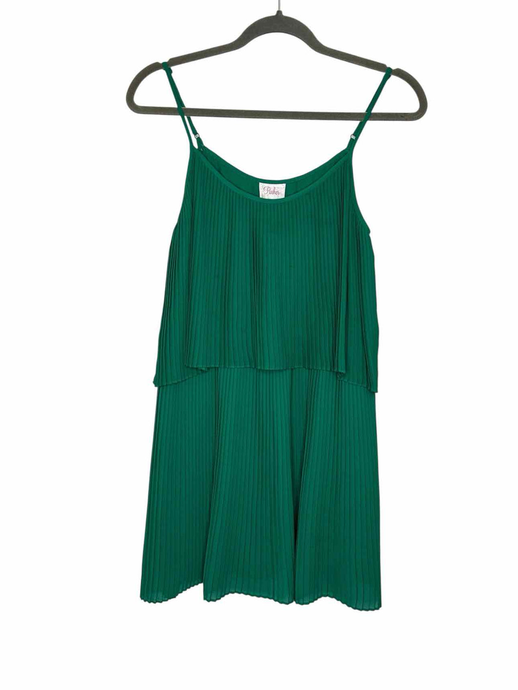 Parker Size Small Emerald Pre-Owned Dress- Ladies