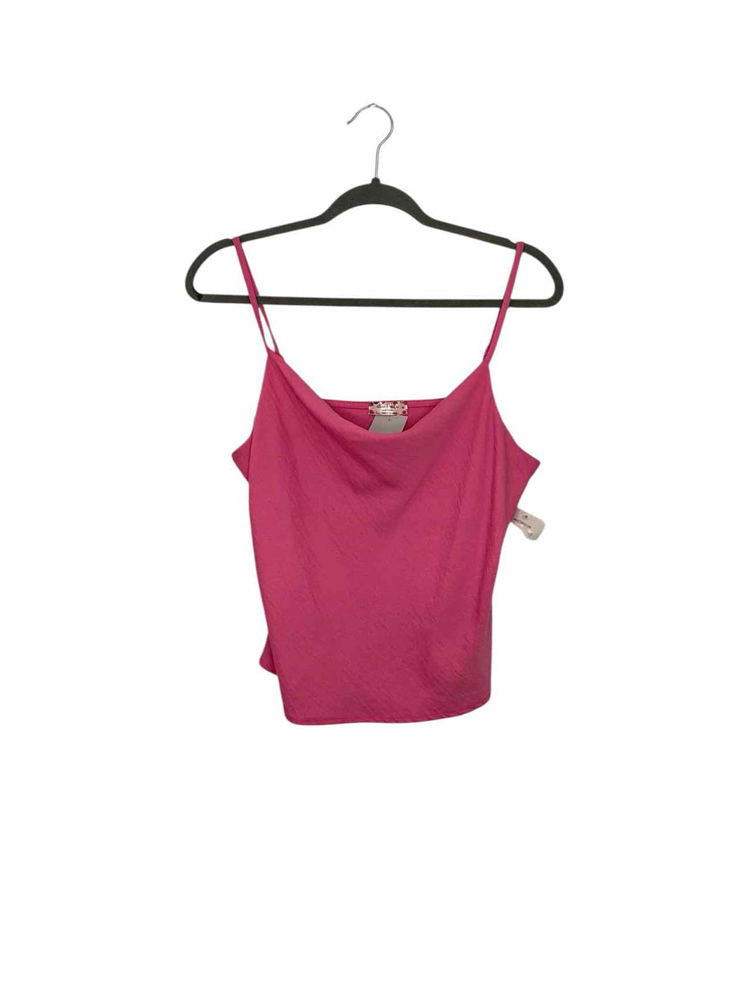 Altar'd State Size Medium Hot Pink Pre-Owned Tank Top- Ladies