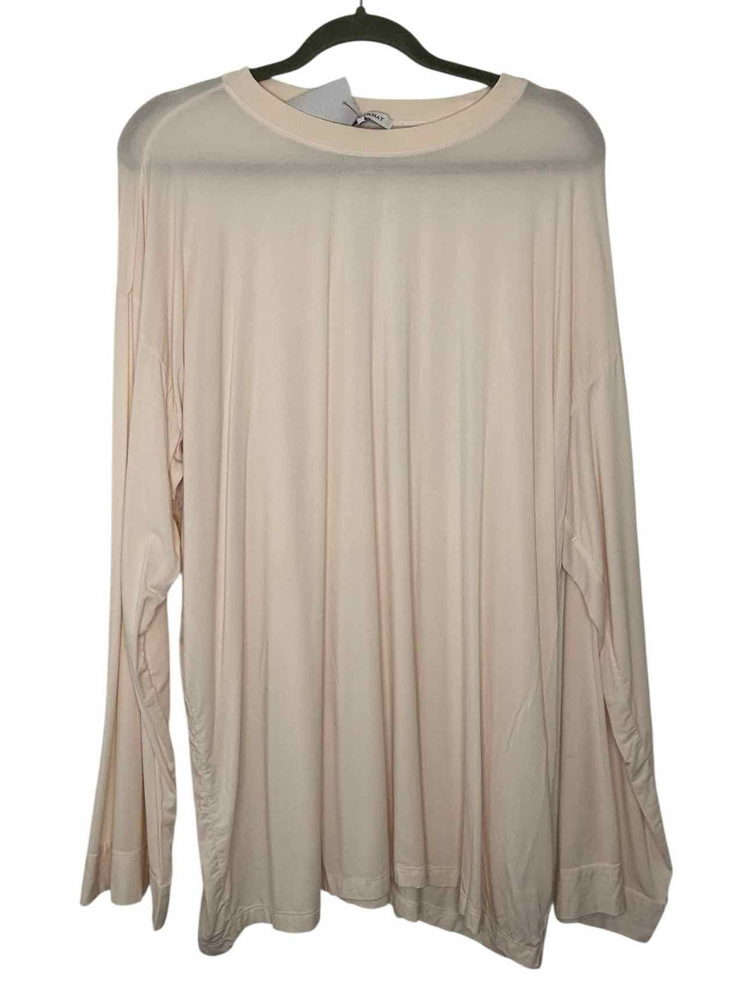 We Wore What Size Medium Beige Pre-Owned Top- Ladies