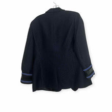 Load image into Gallery viewer, Giorgio Armani Size X-Large Navy Pre-Owned Blazer/Indoor Jacket- Ladies
