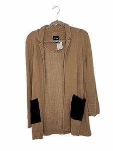 Nic & Zoe Size Medium Tan Pre-Owned Blazer/Indoor Jacket- Ladies
