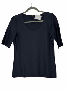 Emporio Armani Size 8 Navy Pre-Owned T-Shirt- Ladies