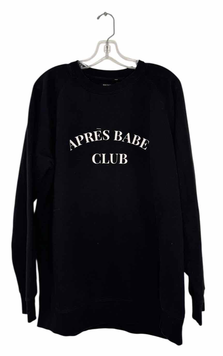 Size M/L Black Pre-Owned Sweatshirt- Ladies