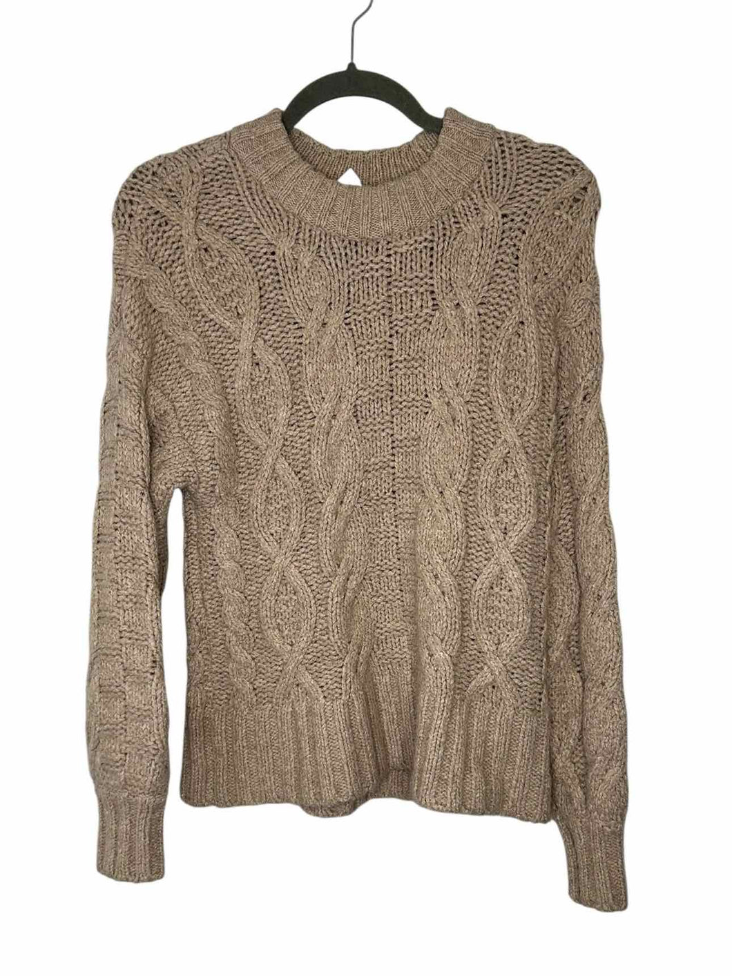 American Eagle Size X- Small Beige Pre-Owned Sweater- Ladies