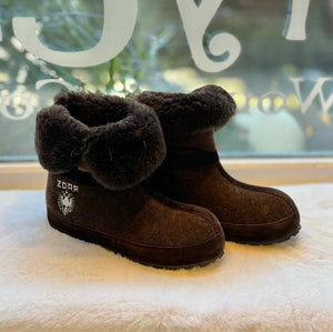 Size 37 Brown Pre-Owned Boots- Ladies