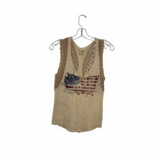 Load image into Gallery viewer, Free People Size Small Beige Pre-Owned Tank Top- Ladies
