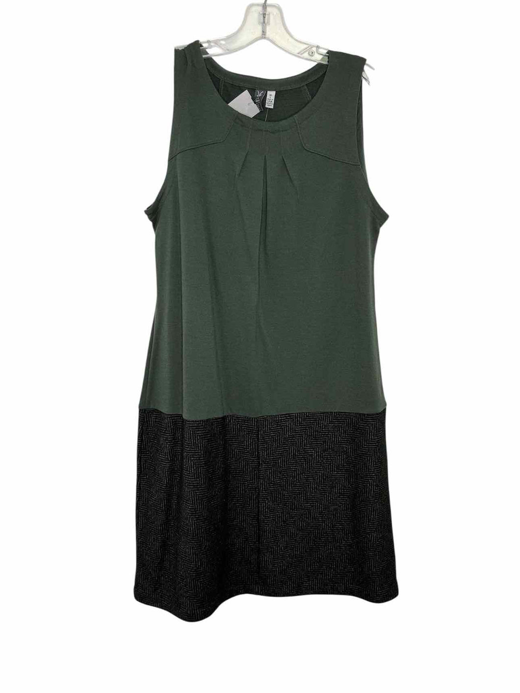 IBEX Size Large Green Pre-Owned Dress- Ladies