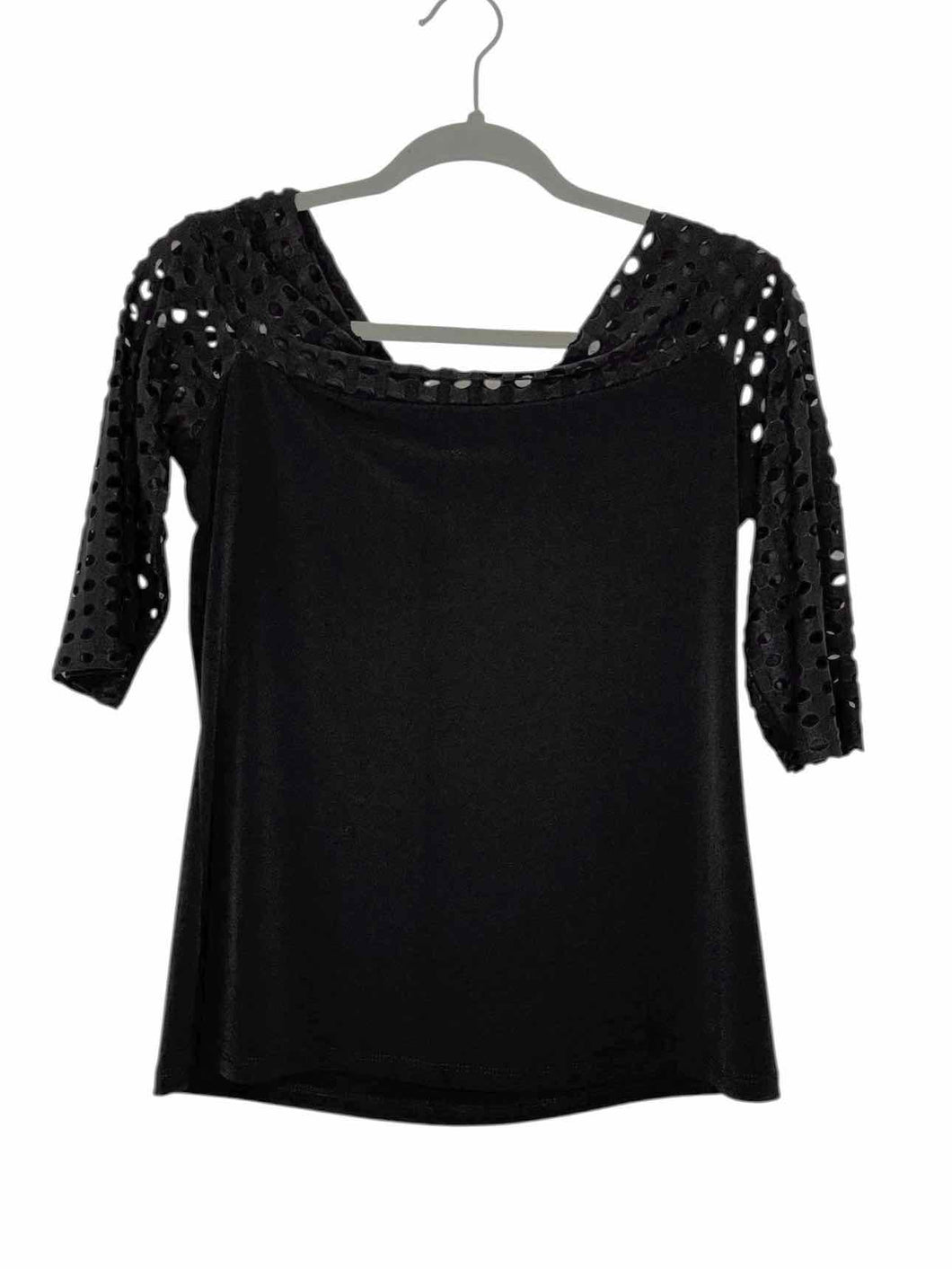Clara Sun Woo Size Small Black Pre-Owned Top- Ladies