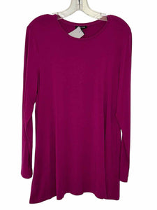 Eileen Fisher Size Medium Fuschia Pre-Owned Top- Ladies