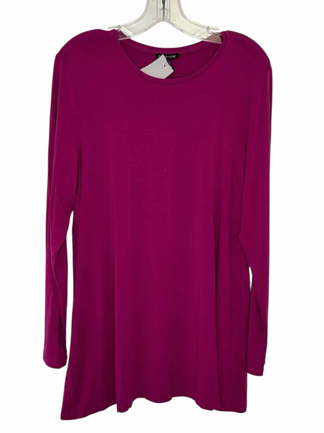 Eileen Fisher Size Medium Fuschia Pre-Owned Top- Ladies