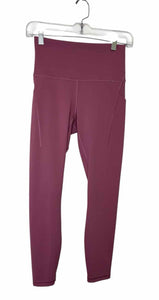 Lululemon Size 6 Pink Pre-Owned Leggings- Ladies