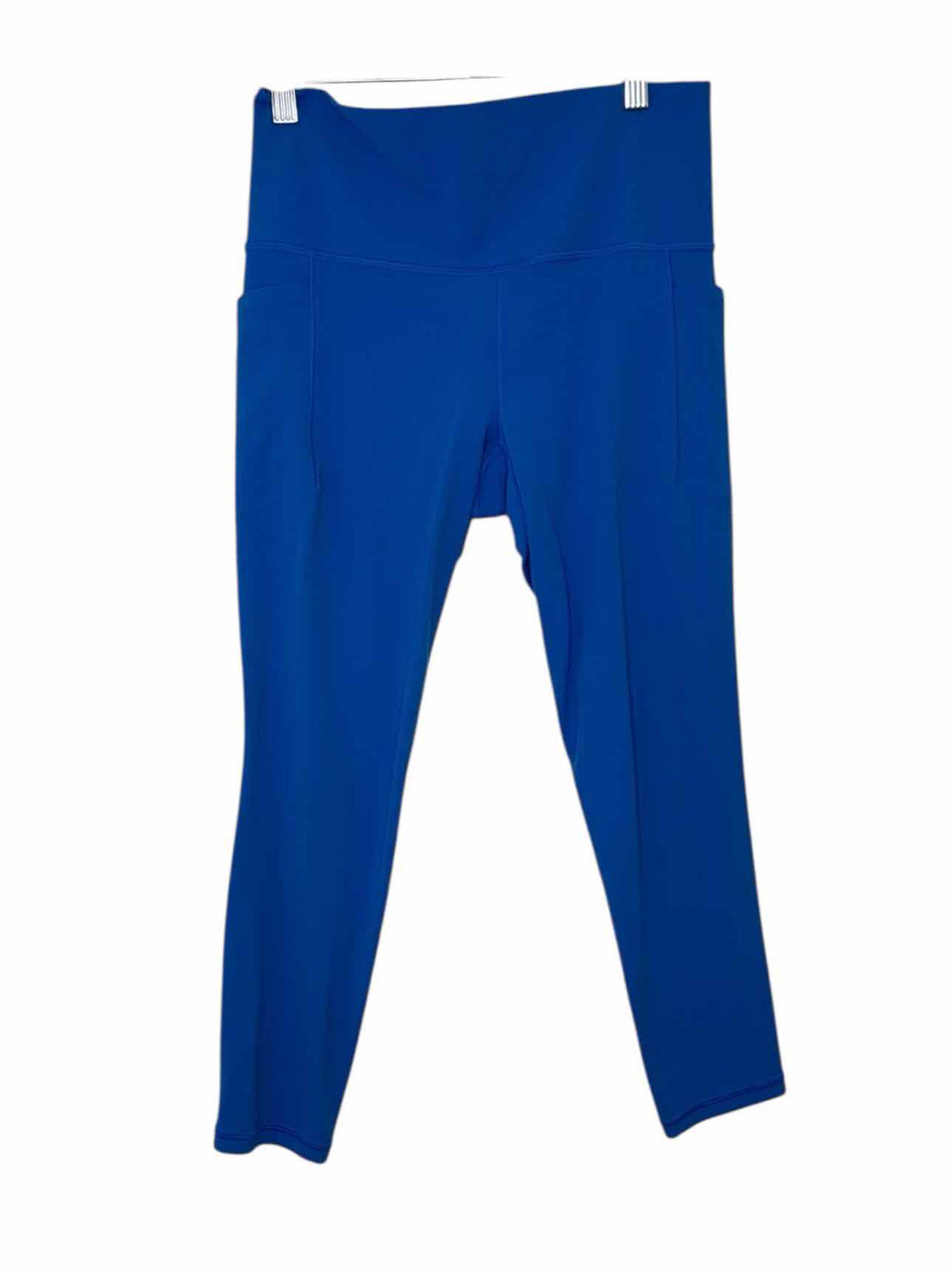 Athleta Size Medium Blue Pre-Owned Leggings- Ladies