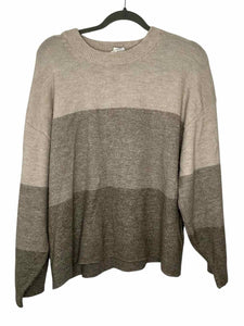 H&M Size Medium Beige Pre-Owned Sweater- Ladies